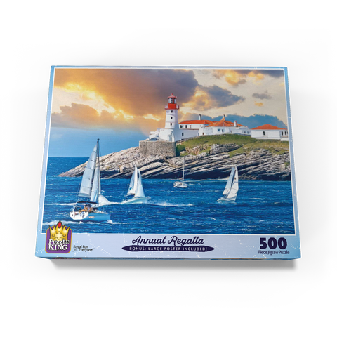 Annual Regatta 500 Jigsaw Puzzle box view3