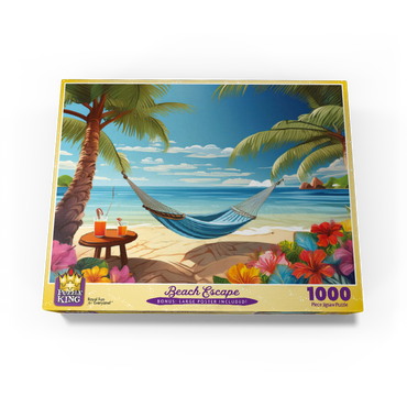 Beach Escape 1000 Jigsaw Puzzle box view3