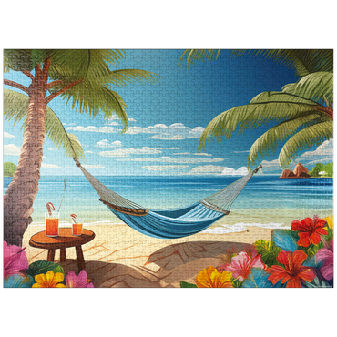 puzzleplate Beach Escape 1000 Jigsaw Puzzle