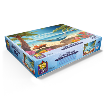 Beach Escape 500 Jigsaw Puzzle box view1