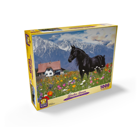 Blackie Raven 1000 Jigsaw Puzzle box view2