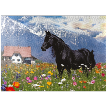 puzzleplate Blackie Raven 1000 Jigsaw Puzzle