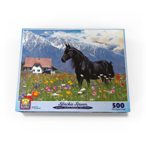 Blackie Raven 500 Jigsaw Puzzle box view3