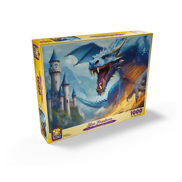 Blue Firestorm 1000 Jigsaw Puzzle box view2