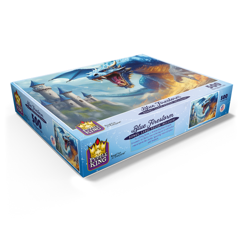 Blue Firestorm 500 Jigsaw Puzzle box view1