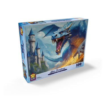 Blue Firestorm 500 Jigsaw Puzzle box view2