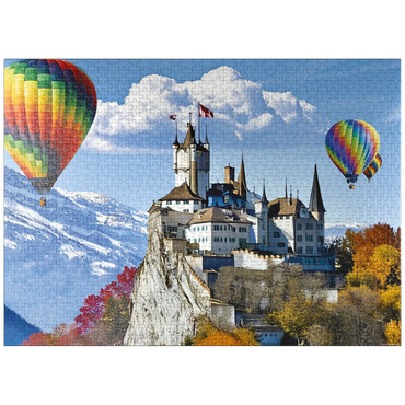 puzzleplate Castle with a View 1000 Jigsaw Puzzle