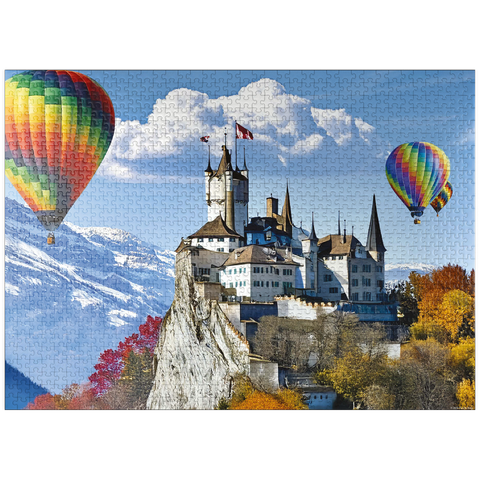 puzzleplate Castle with a View 1000 Jigsaw Puzzle