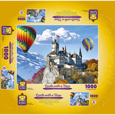 Castle with a View 1000 Jigsaw Puzzle box 3D Modell