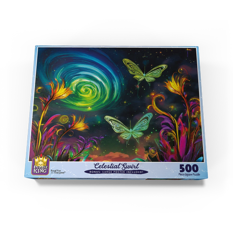 Celestial Swirl 500 Jigsaw Puzzle box view3