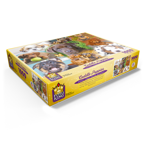 Cuddle Puppies 1000 Jigsaw Puzzle box view1