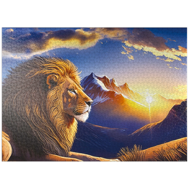 puzzleplate Dawn of Kings 1000 Jigsaw Puzzle