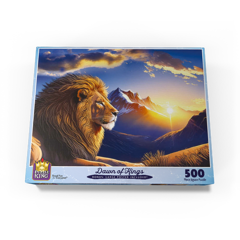 Dawn of Kings 500 Jigsaw Puzzle box view3