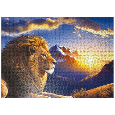 puzzleplate Dawn of Kings 500 Jigsaw Puzzle