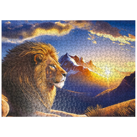 puzzleplate Dawn of Kings 500 Jigsaw Puzzle