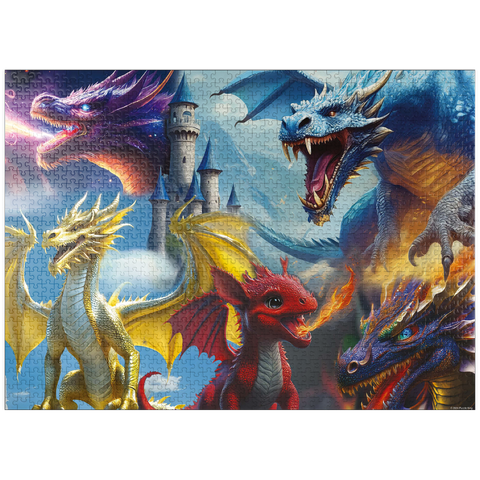 puzzleplate Draco Labyrinth 1000 Jigsaw Puzzle