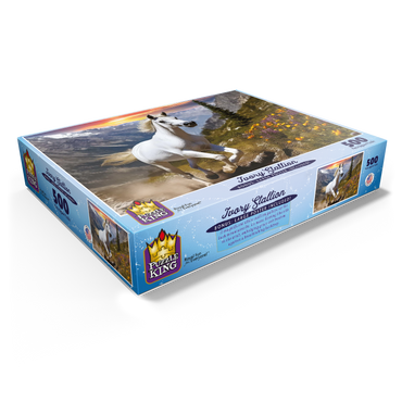 Ivory Stallion 500 Jigsaw Puzzle box view1