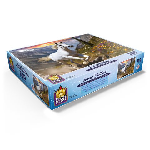 Ivory Stallion 500 Jigsaw Puzzle box view1