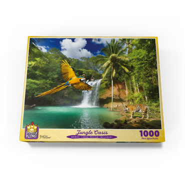 Jungle Oasis 1000 Jigsaw Puzzle box view3