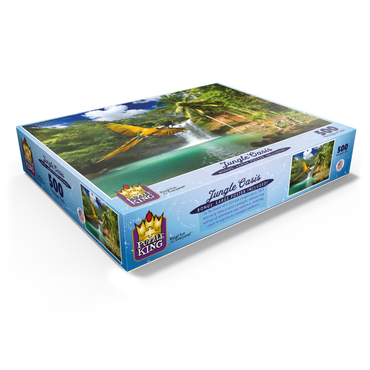 Jungle Oasis 500 Jigsaw Puzzle box view1