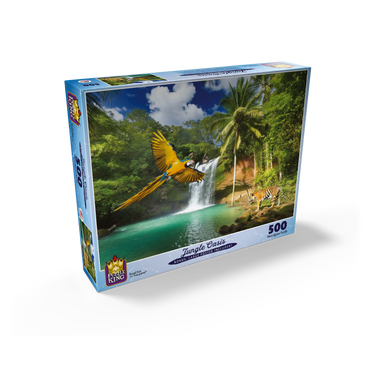 Jungle Oasis 500 Jigsaw Puzzle box view2