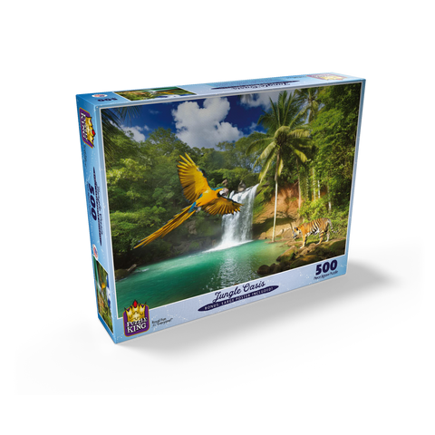 Jungle Oasis 500 Jigsaw Puzzle box view2