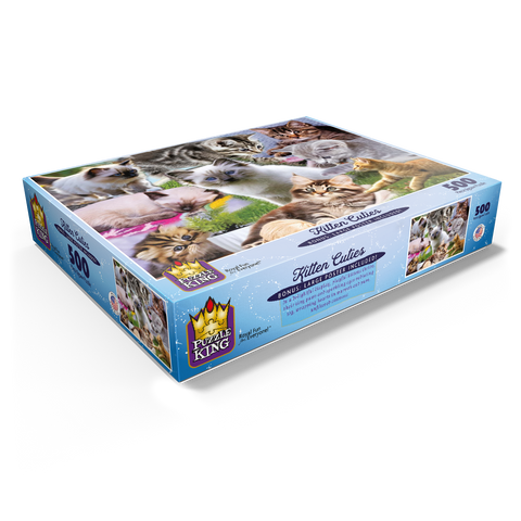 Kitten Cuties 500 Jigsaw Puzzle box view1