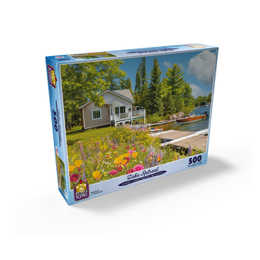 Lake Retreat 500 Jigsaw Puzzle box view2