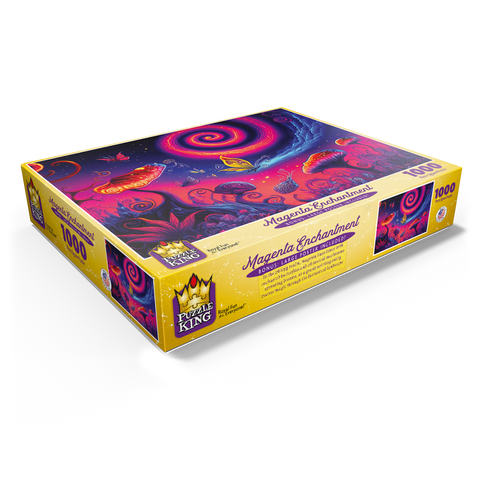 Magenta Enchantment 1000 Jigsaw Puzzle box view1