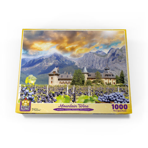 Mountain Wine 1000 Jigsaw Puzzle box view3