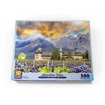 Mountain Wine 500 Jigsaw Puzzle box view3