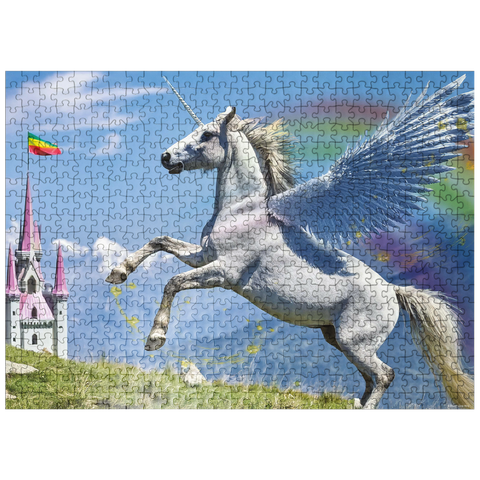 puzzleplate Mystical Delight 500 Jigsaw Puzzle