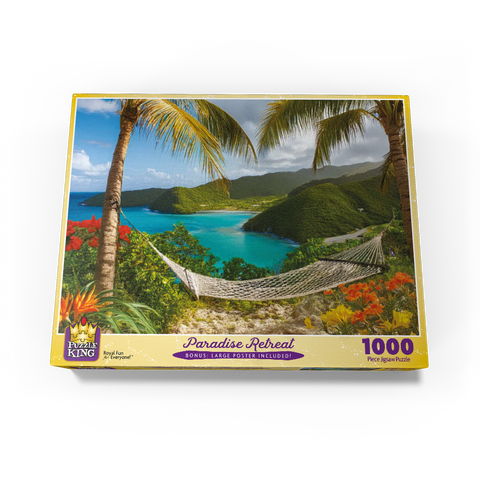 Paradise Retreat 1000 Jigsaw Puzzle box view3