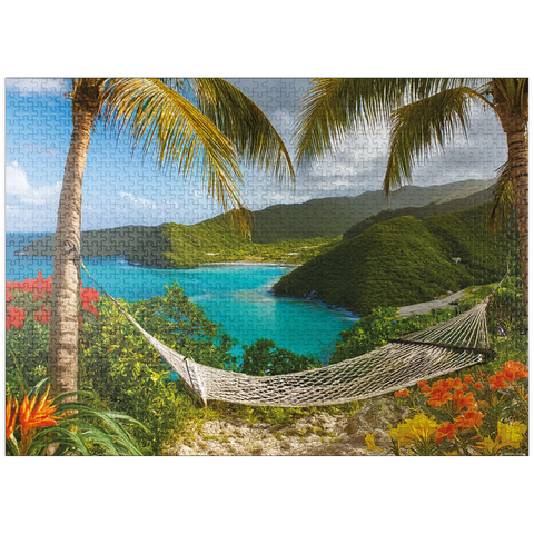 puzzleplate Paradise Retreat 1000 Jigsaw Puzzle