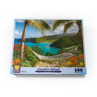 Paradise Retreat 500 Jigsaw Puzzle box view3