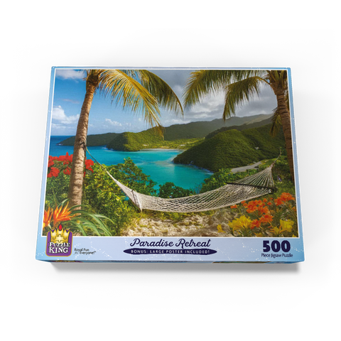 Paradise Retreat 500 Jigsaw Puzzle box view3