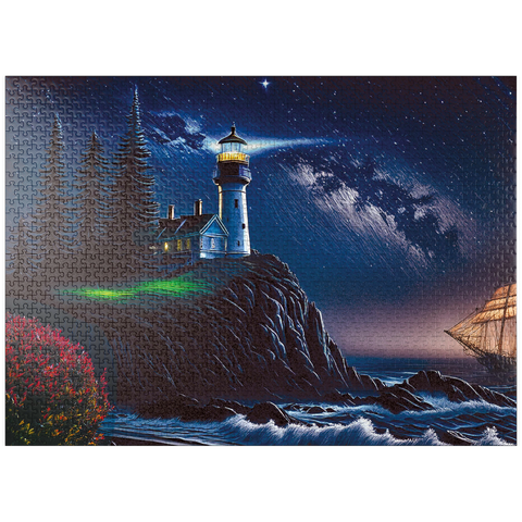 puzzleplate Refuge in the Night 1000 Jigsaw Puzzle