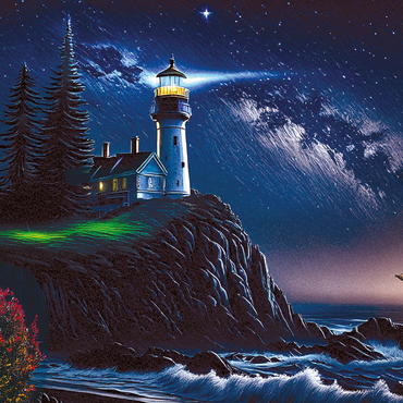 Refuge in the Night 1000 Jigsaw Puzzle 3D Modell