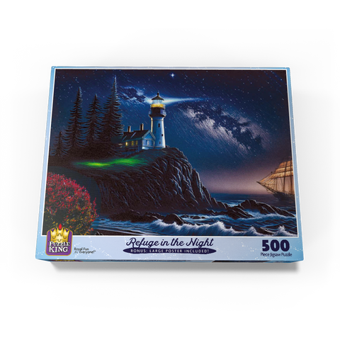 Refuge in the Night 500 Jigsaw Puzzle box view3