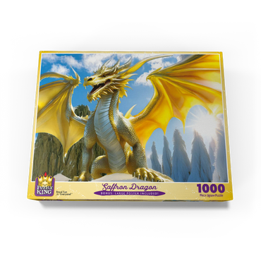 Saffron Dragon 1000 Jigsaw Puzzle box view3