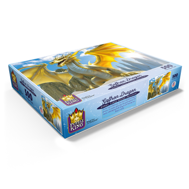 Saffron Dragon 500 Jigsaw Puzzle box view1