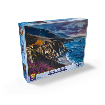 Sunset On Big Sur 500 Jigsaw Puzzle box view2