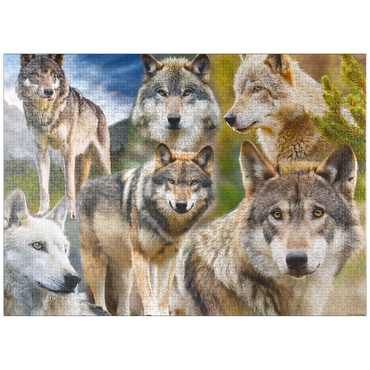 puzzleplate Wolf Brothers 1000 Jigsaw Puzzle