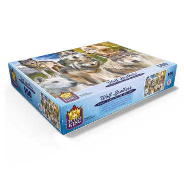 Wolf Brothers 500 Jigsaw Puzzle box view1