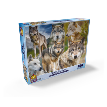 Wolf Brothers 500 Jigsaw Puzzle box view2