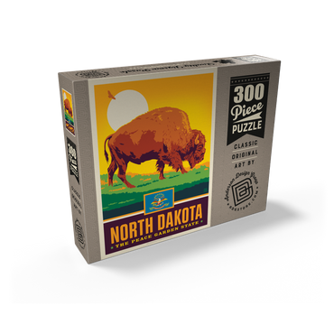 North Dakota: The Peace Garden State 300 Jigsaw Puzzle box view2