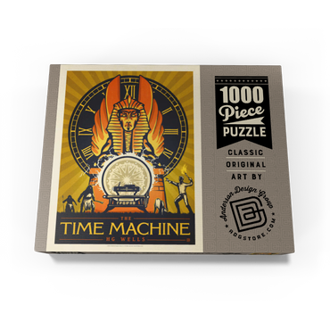 The Time Machine: H.G. Wells 1000 Jigsaw Puzzle box view3