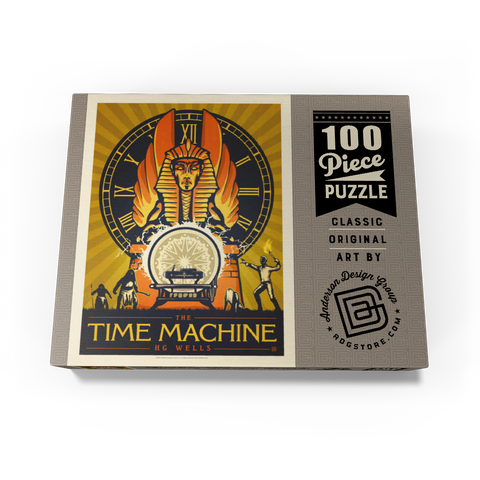 The Time Machine: H.G. Wells 100 Jigsaw Puzzle box view3