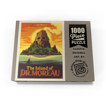 The Island Of Dr. Moreau: H.G. Wells 1000 Jigsaw Puzzle box view3