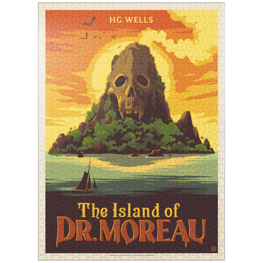 puzzleplate The Island Of Dr. Moreau: H.G. Wells 1000 Jigsaw Puzzle